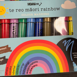 Te Reo Maori Rainbow Markers