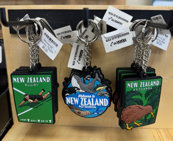Silicone NZ Keyring