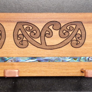 Key Holder Paua Inlay
