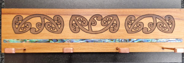 Key Holder Paua Inlay