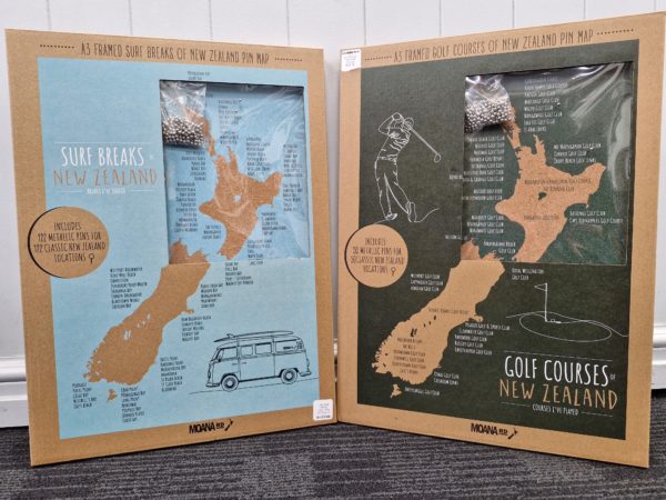 A3 Pin Cork Map
