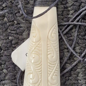MB502/Bone Carved Toki 70mm