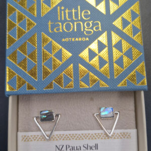 S / S Paua Triangle Studs